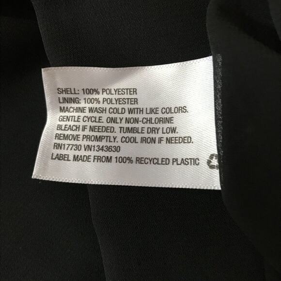 Ava &Viv Black & Gold Print Tunic Top Size 2X - Picture 5 of 8